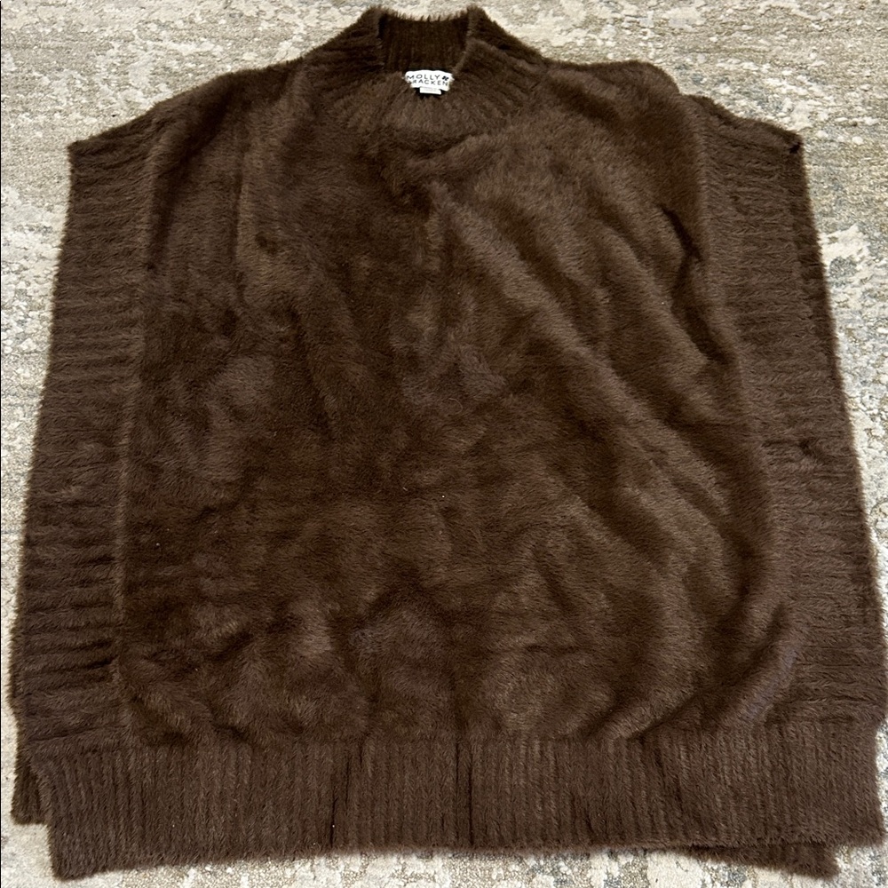 Molly Bracken Chocolate Brown Tunic Top